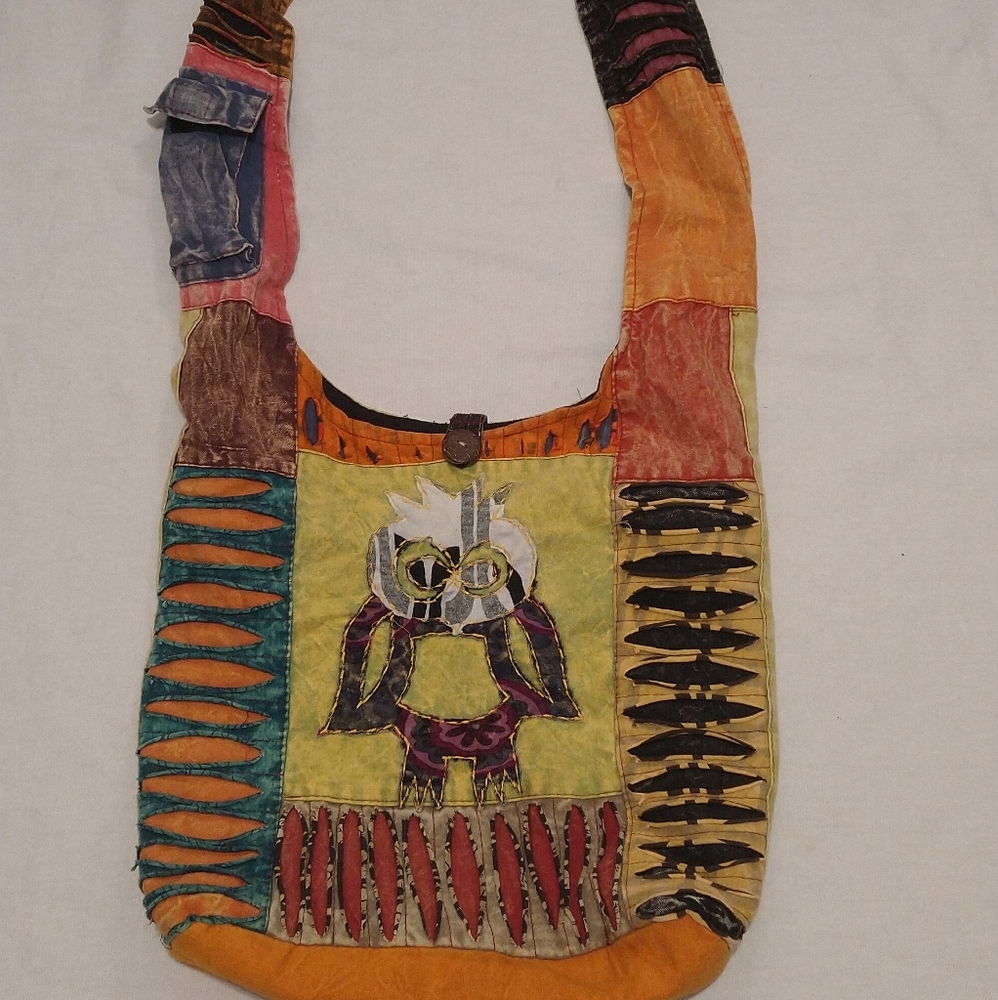 Rising International Hippie Owl Bag